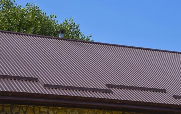 typical Pitlochry corrugated roof uses